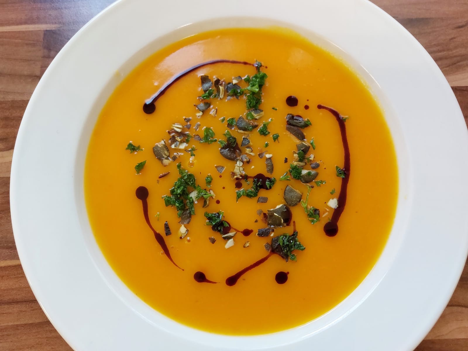 Kuerbiscremesuppe